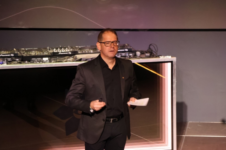 El director de màrqueting d'esdeveniments, Pedro Moran.